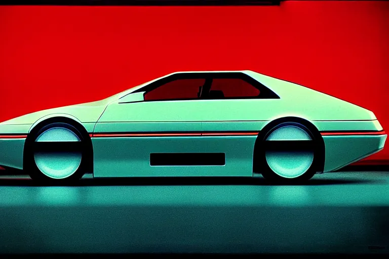 Image similar to designed by giorgetto giugiaro stylized poster of a single toyota soarer concept, thick neon lights, ektachrome photograph, volumetric lighting, f 8 aperture, cinematic eastman 5 3 8 4 film