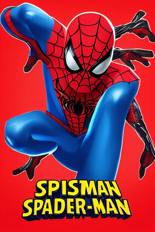 Image similar to clash royal card of Spider-Man