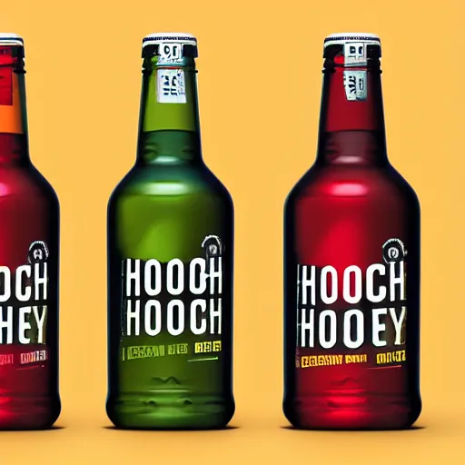 hooch alcohol, cider, packaging design, playful, bold | Stable ...