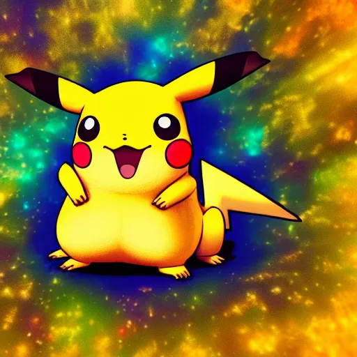 Image similar to pikachu on acid, intricate detail, 8K optane render