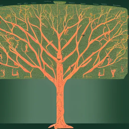 Image similar to the human experience level tree representation