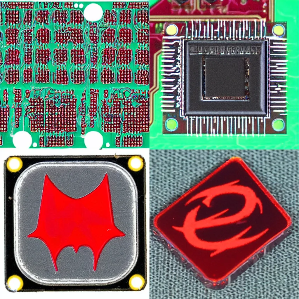 Prompt: forbidden satanic red horrific demonic 3 terminal semiconductor devices TO-69 package SMD THT CMOS BiCMOS