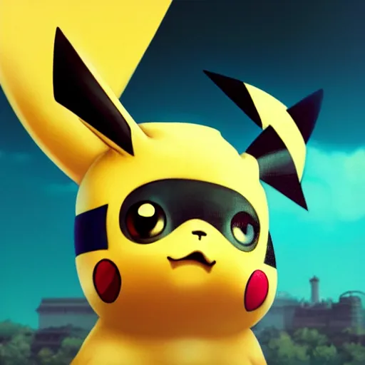 ArtStation - Emo pikachu meme surprised face