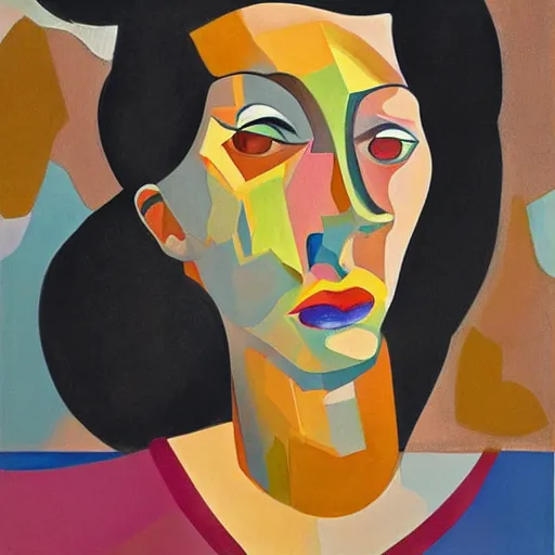 Image similar to rosalia by dana schutz