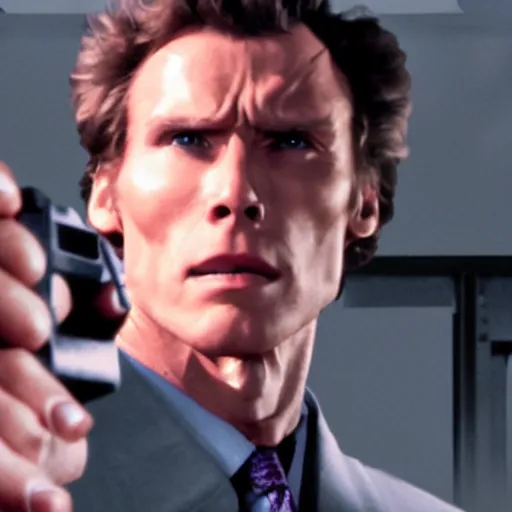 Image similar to Live Action Still of Jerma985 in Dirty Harry, real life, hyperrealistic, ultra realistic, realistic, highly detailed, epic, HD quality, 8k resolution, body and headshot, film still