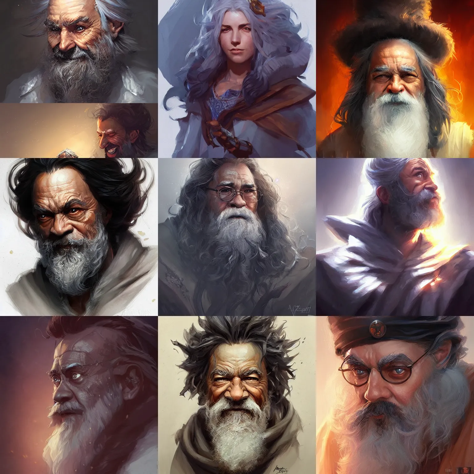 Prompt: wizard, jack charles, art by artgerm and greg rutkowski and magali villeneuve, d & d, portrait, highly detailed, headshot, digital painting, trending on artstation, concept art, sharp focus, illustration