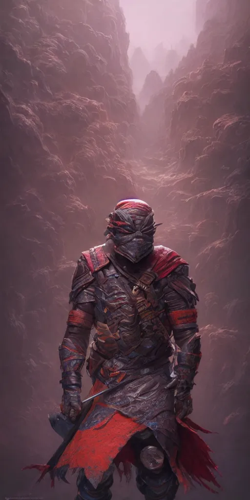 Image similar to uhd hyperrealistic photorealisitc hyperdetailed detailed concept art of bolo young as shredder from tmnt, dynamic lighting, hopeless emotions, by beksinski, sharp focus, artstation hq, 8 k, intricate, subsurface scattering, ray tracing, vivid colors, octane render