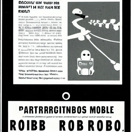 Image similar to Advert for RobCo robots