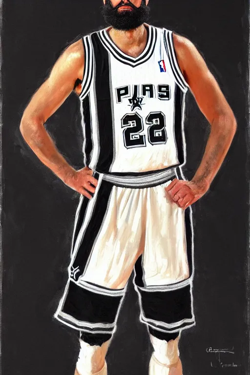 Image similar to full body portrait of the dictator of the san antonio spurs, 1 8 8 9, in full military garb, greg popovich, oil on canvas by william sidney mount, trending on artstation