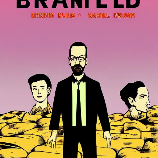 Image similar to Breaking Bad Season 1 Episode 1 as vertigo comic,