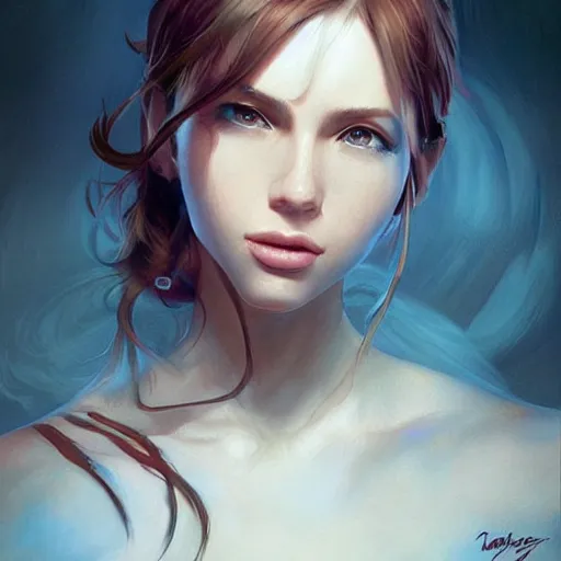 Prompt: a beautiful painting representative of the art style of artgerm and wlop and james cameron
