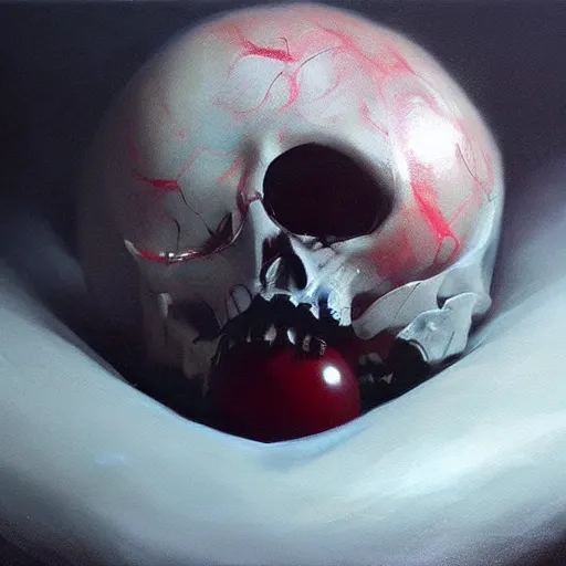 Prompt: death nature with pool balls, oleo painting, higly detailed, 8 k, photorealistic, art concept, artstation, sharp focus