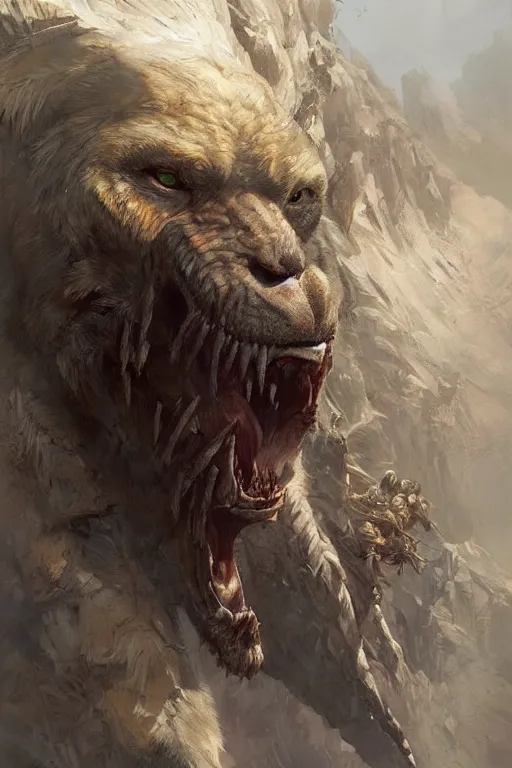 Image similar to prehistoric sabretooth, Leonardo, marvel, dark, intricate, highly detailed, smooth, artstation, digital illustration by Ruan Jia and Mandy Jurgens and Artgerm and Wayne Barlowe and Greg Rutkowski and Zdislav Beksinski