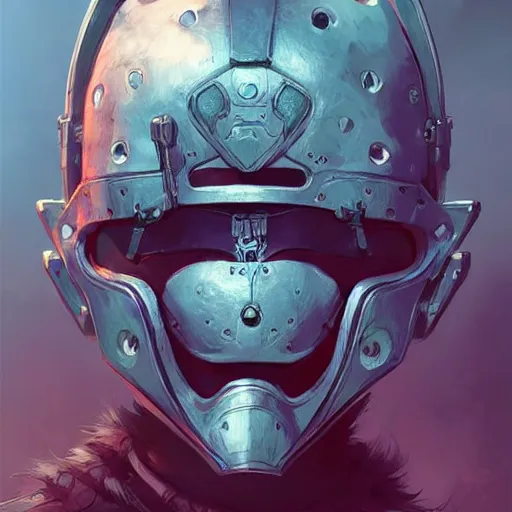 Image similar to cyberpunk viking helmet mask warrior goddess robot ninja fantasy, art gta 5 cover, official fanart behance hd artstation by jesper ejsing, by rhads, makoto shinkai and lois van baarle, ilya kuvshinov, ossdraws