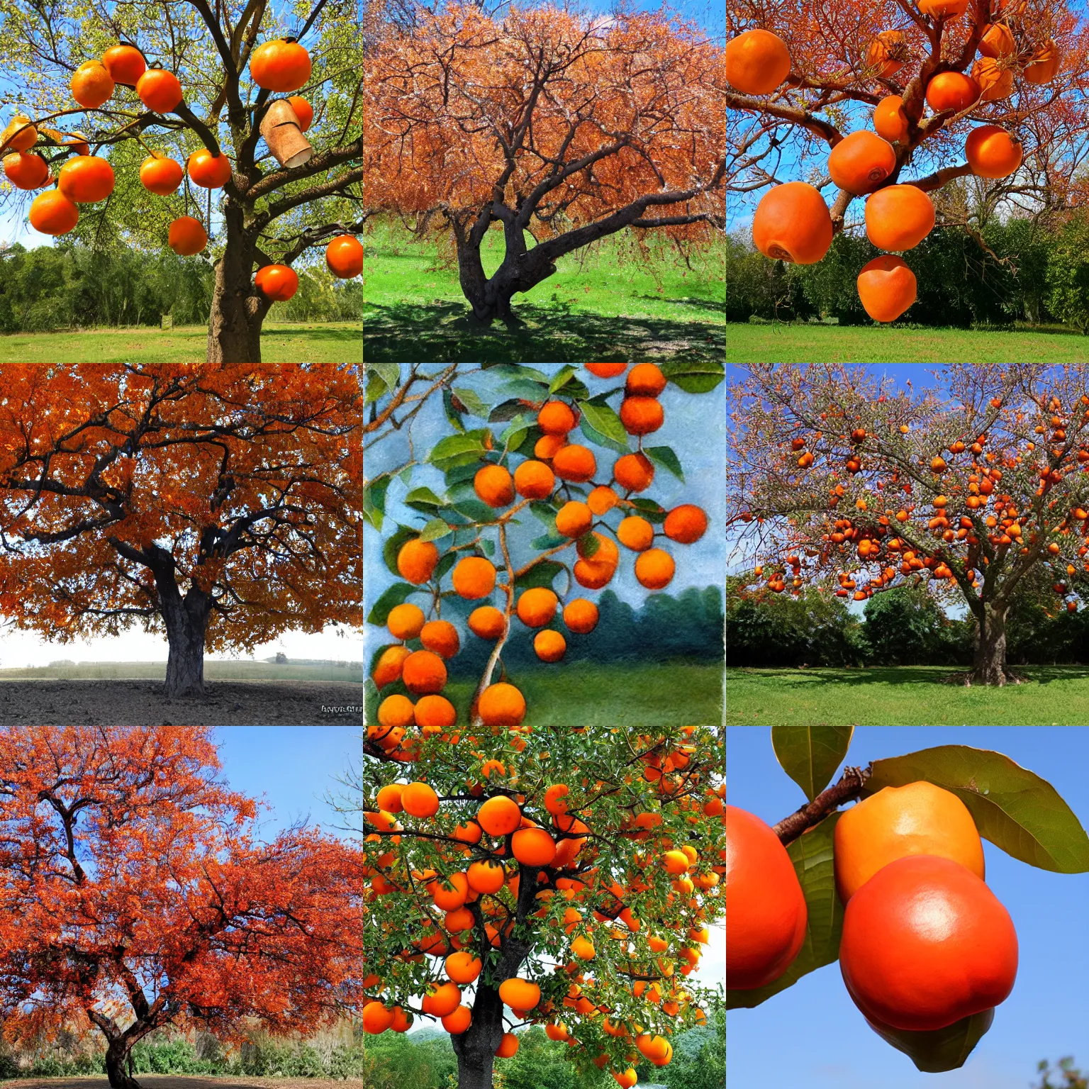 Prompt: persimmon tree