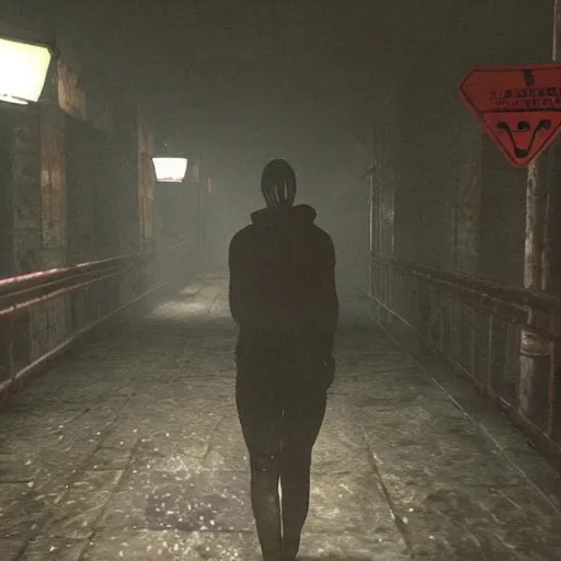 Prompt: silent hill videogame