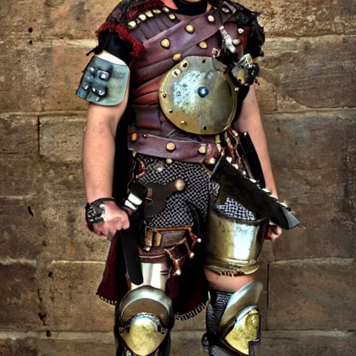 Image similar to steampunk roman warrior s