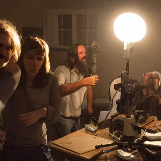 Image similar to the final hour of the last day of the last man on earth 8k old photo very detailed professional lighting