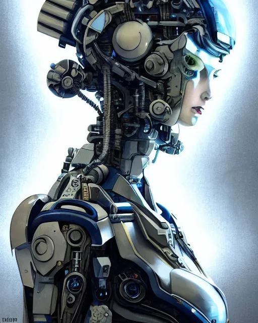 Prompt: the face of a cybernetic geisha mecha, scifi, ghost in the shell, intricate sci fi panels made of metal, elegant, highly detailed panel cuts, greeble detail, caustics and refraction, digital painting, artstation, concept art, high tech fantasy, sharp focus, illustration, art by marco plouffe arstation