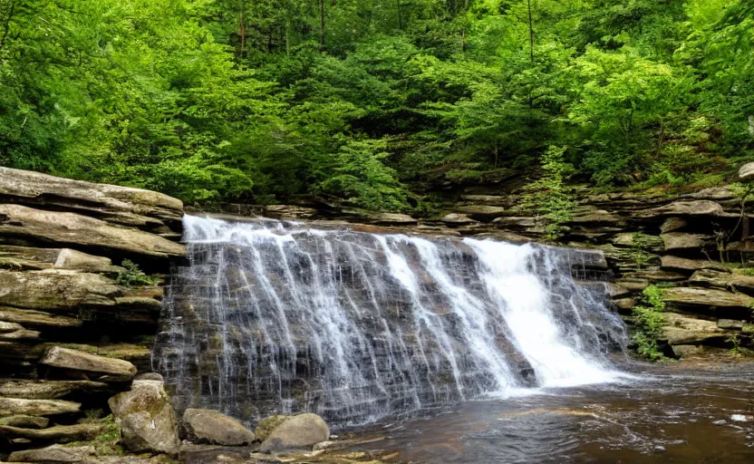 Image similar to waterfall in gatlinburg, tn