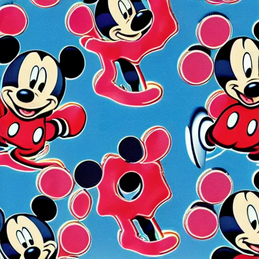 Mickey Mouse Wrapping Paper - PRACTICAL & PRETTY