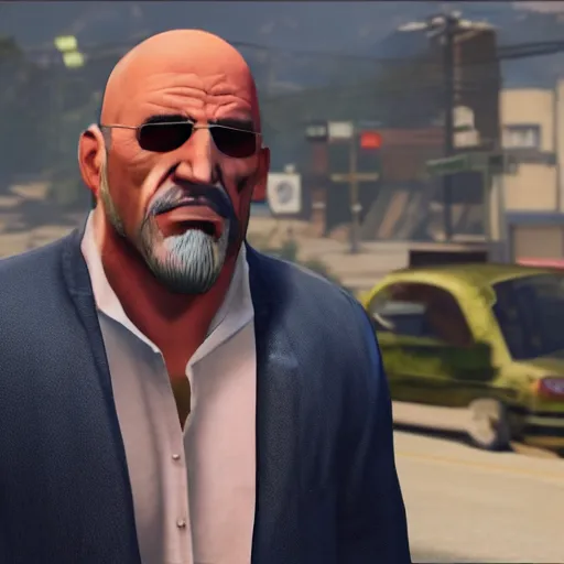 Image similar to Bill Goldberg in GTA 5