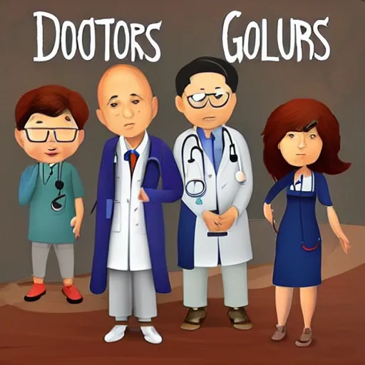 Image similar to doctors and gloom