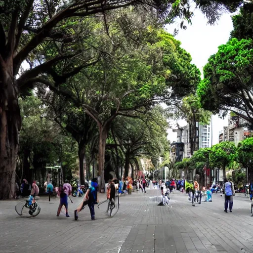 Prompt: ciudad jardin, buenos aires