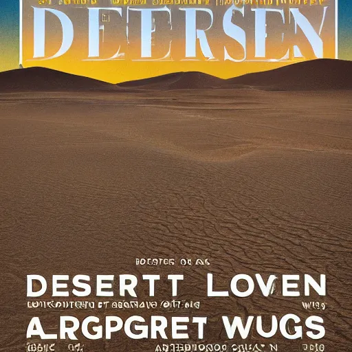 Prompt: desert town of forgotten objects by Stephen Shore, digital art, beautiful cover design