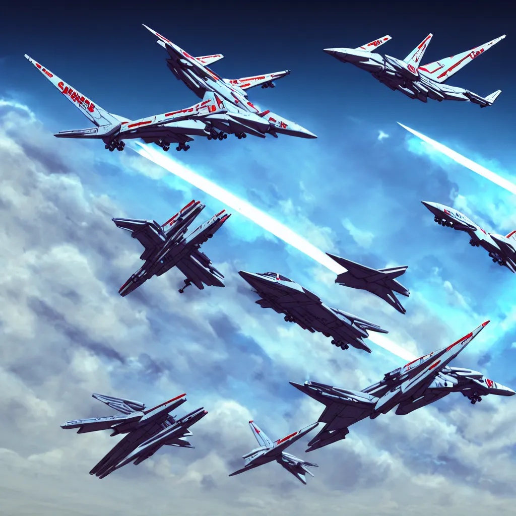 Image similar to sidescrolling airplane with lots of guns concept art, robotech gradius outer space concept art, hyperrealism, fine detail, 8 k, 3 d render, artgerm, artstation contest winner, cgsociety, cryengine, concept art!!, zbrush, vray sprite
