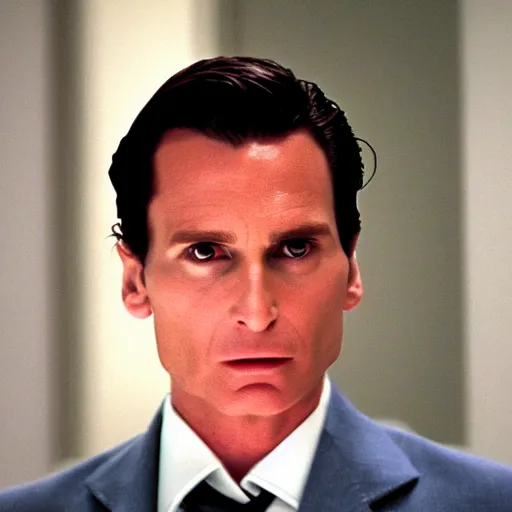 Prompt: patrick bateman