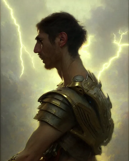 Prompt: a half body portrait of geek, high detail, cleary see face, by gaston bussiere, bussiere rutkowski andreas rocha, bayard wu, greg rutkowski, odd nerdrum, maxim verehin, dan dos santos, masterpiece, sharp focus, cinematic lightning