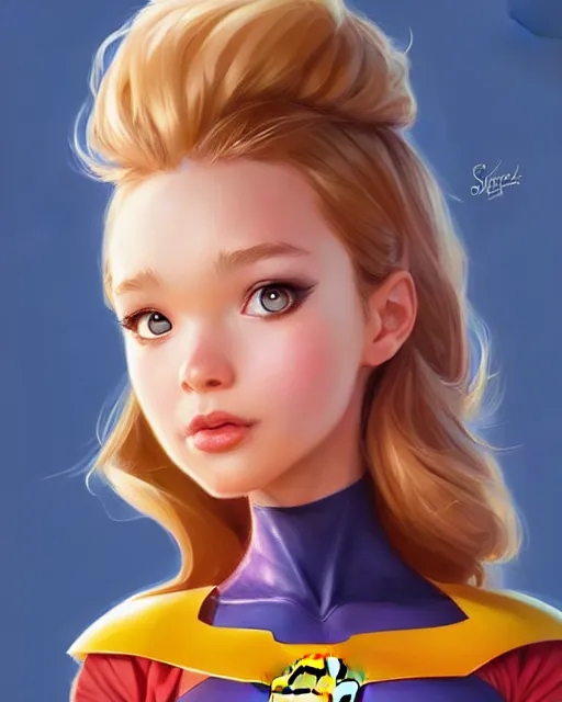 Image similar to character concept art of the wondergirl | | pixar - cute - fine - face, pretty face, realistic shaded perfect face, fine details by stanley artgerm lau, wlop, rossdraws, james jean, jakob eirich, andrei riabovitchev, marc simonetti, and sakimichan, trending on artstation