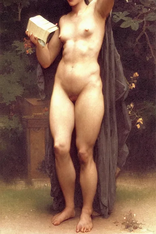 Prompt: Professor X from the X-Men by William Adolphe Bouguereau