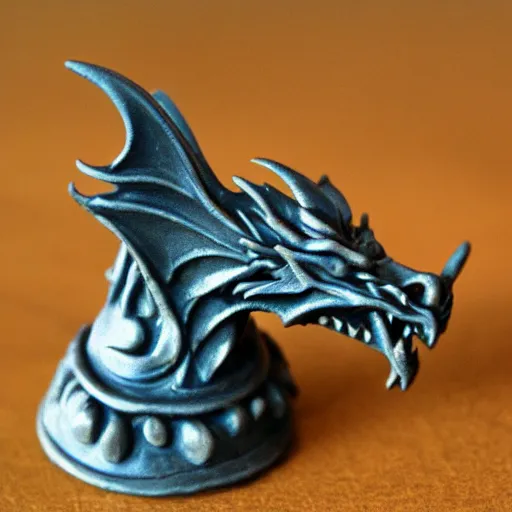 Image similar to A dragon chess piece,