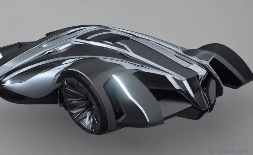 A 2025 Batmobile Concept, studio lighting, extreme Stable Diffusion