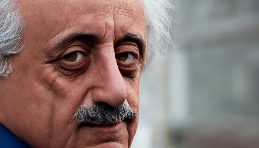 Prompt: hyper-realistic and anamorphic 2010s movie still close-up portrait of Giovanni Falcone, by Paolo Sorrentino, Leica SL2 30mm, beautiful color, high quality, high textured, detailed face