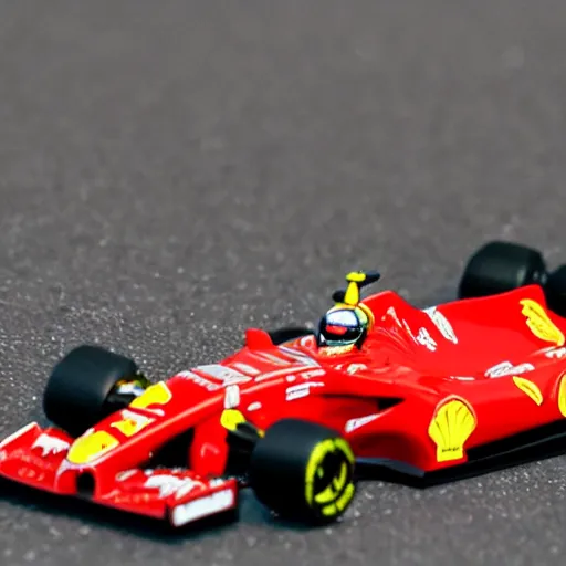 Image similar to hot wheels, formula 1, ferrari