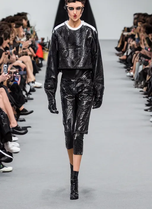 hyperrealistic and heavy detailed balenciaga runway | Stable Diffusion ...