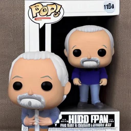 Image similar to hide the pain harold as a funko pop