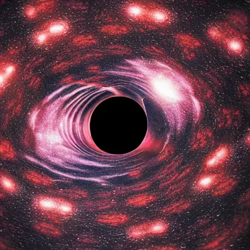 Image similar to inside of a blackhole, 8k, super detailed