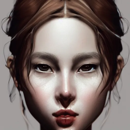 Image similar to bitches brew, absurdly beautiful, elegant, young sensual graceful, ultrafine hyperrealistic detailed face illustration by kim jung gi, irakli nadar, sharp focus, saturated colors, octopath traveler, final fantasy, unreal engine highly rendered, global illumination, radiant light, intricate environment