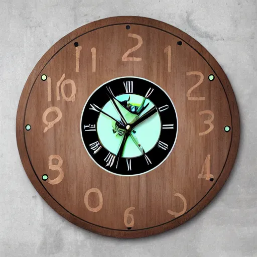 Image similar to fish clock