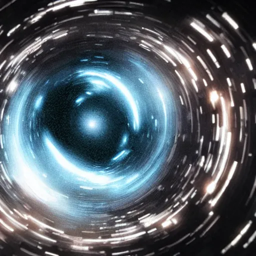Prompt: black hole sucking new york into it, ridley scott movie 8 k hyper realistic