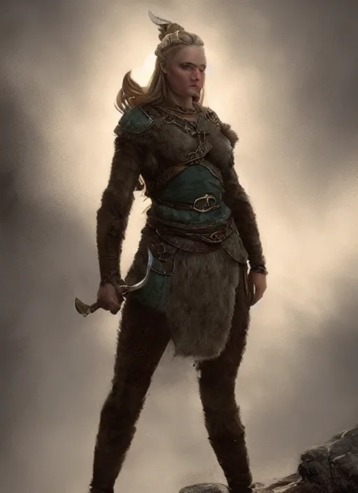 Prompt: portrait, female viking warrior, dramatic lighting, cinematic, establishing shot, extremly high detail, foto realistic, cinematic lighting, post processed, concept art, artstation, matte painting, style by eddie mendoza, raphael lacoste, alex ross