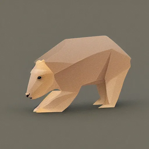 Image similar to low polygon capybara