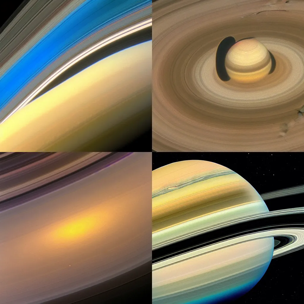 Prompt: iridescent hyperrealistic scenery of saturn William turner 8k hd