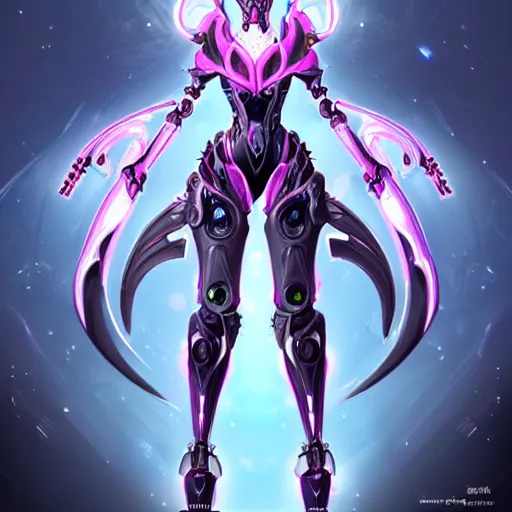 Prompt: highly detailed exquisite fanart, of a beautiful female warframe, but as an anthropomorphic elegant robot female dragoness, glowing eyes shiny, and smooth off-white plated armor, bright Fuchsia skin beneath the armor, sharp claws, robot dragon four fingered hands, and robot dragon three clawed feet, standing elegant pose, full body and head shot, epic cinematic shot, professional digital art, high end digital art, singular, realistic, DeviantArt, artstation, Furaffinity, 8k HD render, epic lighting, depth of field