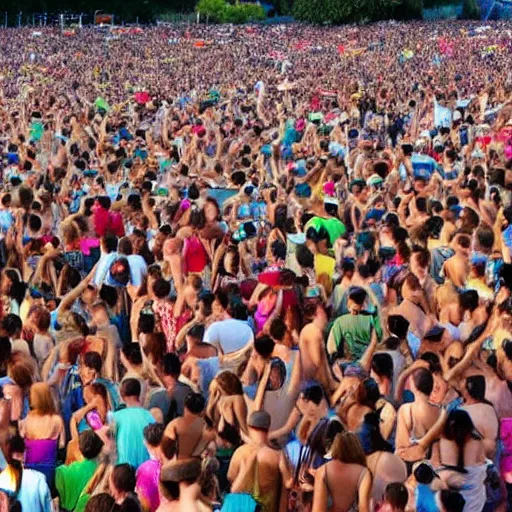 Image similar to it is one of the biggest summer music festivals.