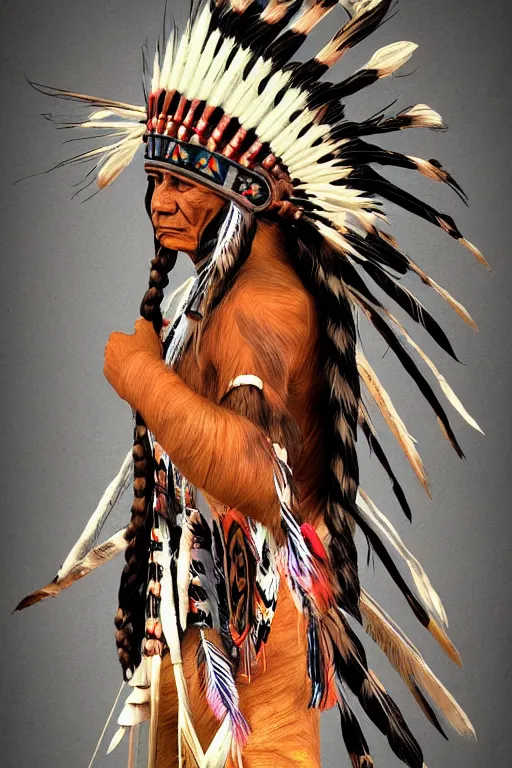 Image similar to the figure of a native american made out of corn, highly detailed, digital art, sharp focus, trending on art station, anime art style